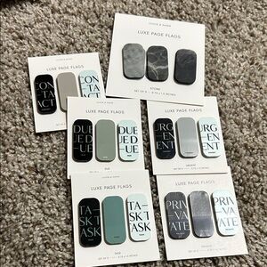 Luxe Page Flags Set
